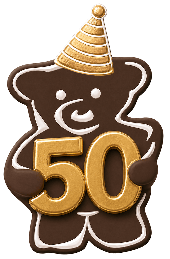 Der OktoBaer mit goldener 50