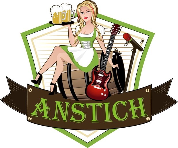 Logo der Partyband Anstich